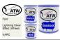 Preview: Ford, Lightning Silver Effect (Wheel), UARC: 1L Lackdose + 1L Klarlack + 500ml Härter - Set, von ATW Autoteile West.